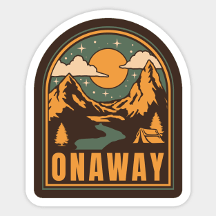 Onaway State Park Michigan Sticker